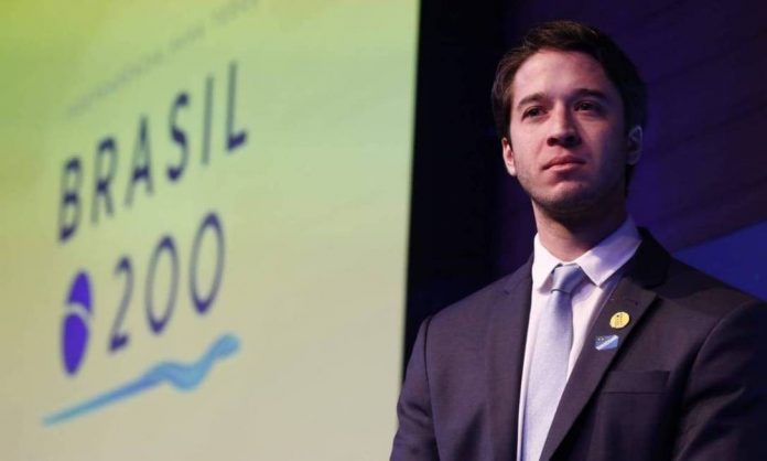 Gabriel Kanner, presidente do Instituto Brasil 200, grupo de empresários que aderiu a Bolsonaro na campanha eleitoral Foto: Reprodução