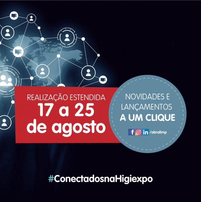 Abralimp promove Feira Higiexpo Digital