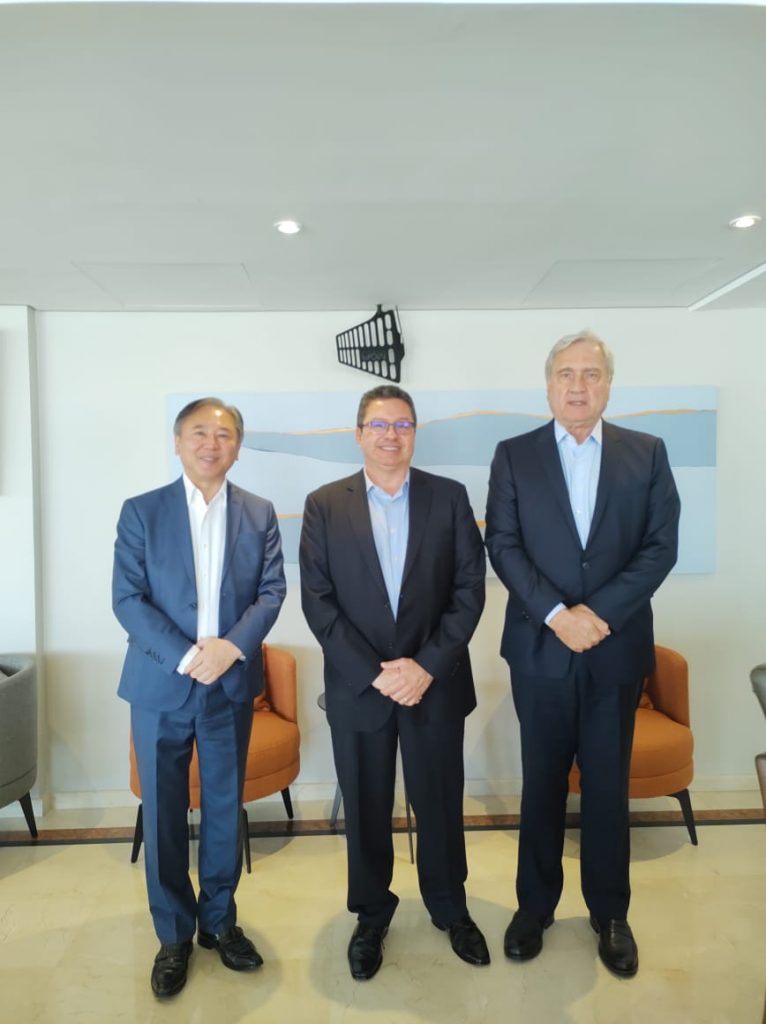 João Diniz, Alfredo Gottardi e Walter Ihoshi