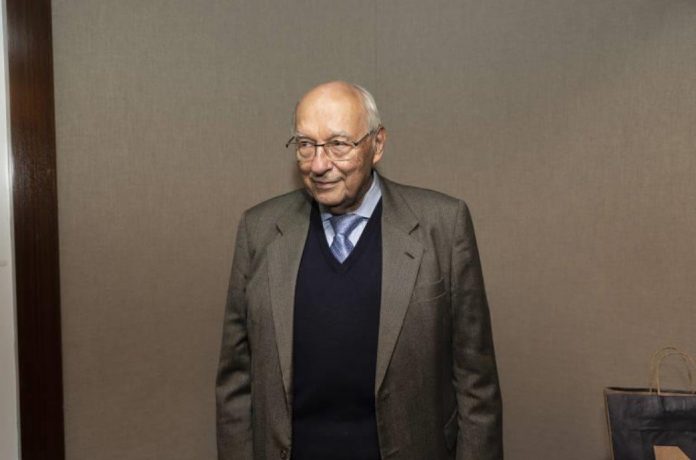 O professor e jurista Ives Gandra da Silva Martins - Mathilde Missioneiro - 5.set.19-Folhapress