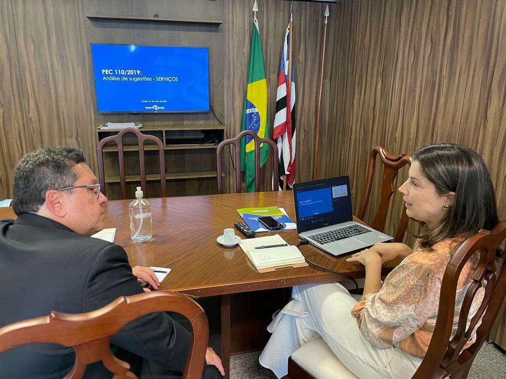 Presidente da Cebrasse debate emendas em defesa do setor de serviços na Reforma Tributária