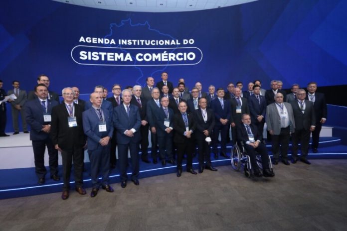 Diretores da Febrac participam do lançamento de Agenda Institucional com demandas do Comércio de Bens, Serviços e Turismo