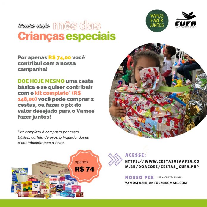 3ª Campanha de arrecadação da Cufa Pedreira