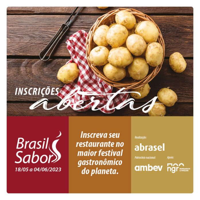 Estão abertas as inscrições para o Brasil Sabor, maior festa gastronômica do mundo
