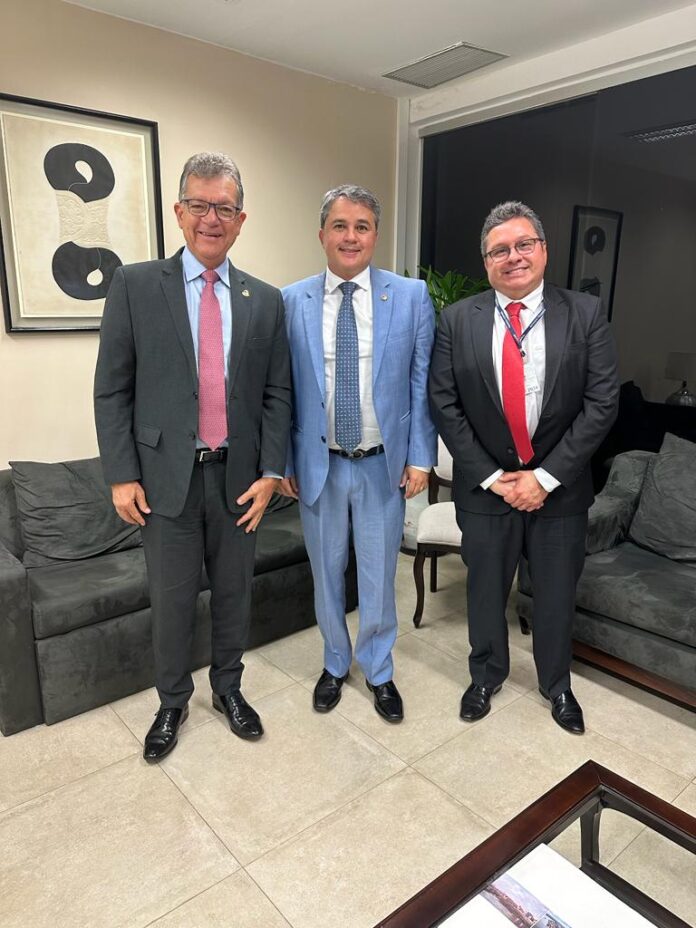 João Diniz, presidente da Cebrasse é recebido por senadores