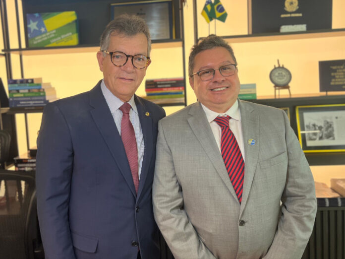 Senador Laércio Oliveira e João Diniz, Presidente da Cebrasse