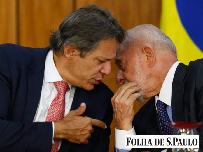 Lula e o ministro da Fazenda, Fernando Haddad - Gabriela Biló - 17.09.2024/Folhapress