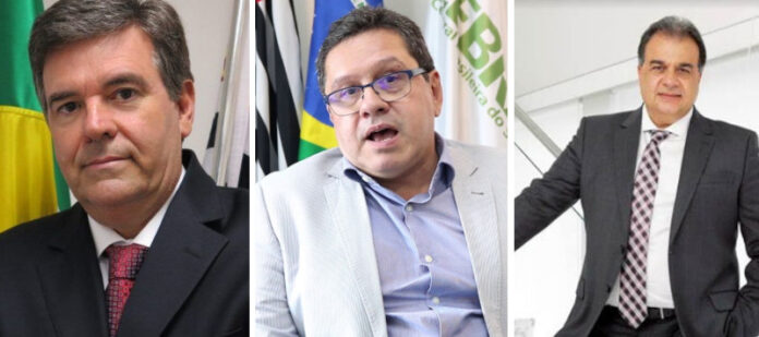 Vander Morales, João Diniz e Rui Monteiro