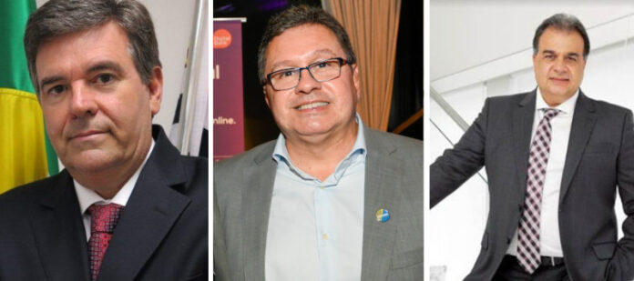 Vander Morales, João Diniz e Rui Monteiro