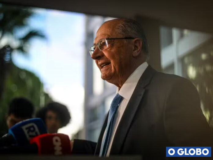 O vice-presidente, Geraldo Alckmin — Foto: Brenno Carvalho / Agência O Globo