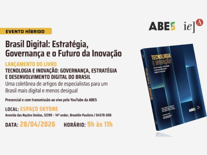 Brasil Mais Digital e Menos Desigual: Think Tank da ABES e IEA-USP lançam obra estratégica sobre Inovação e Governança