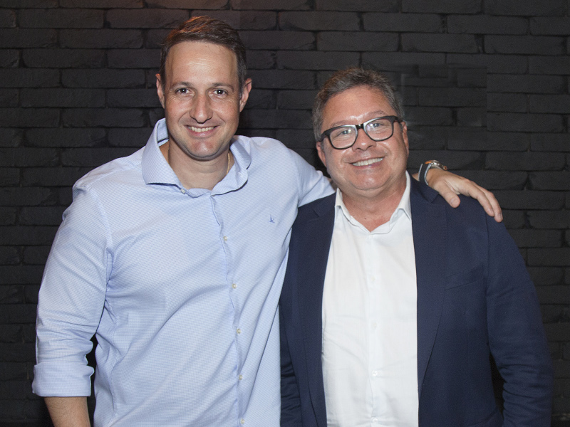 João Diniz e o Dep. Guilherme Derrite