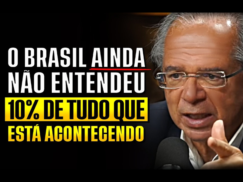 Confira palestra de Paulo Guedes sobre os rumos da economia brasileira