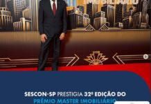 Sescon-SP prestigia a 32ª edição do Prêmio Master Imobiliário Sescon-SP prestigia a 32ª edição do Prêmio Master Imobiliário