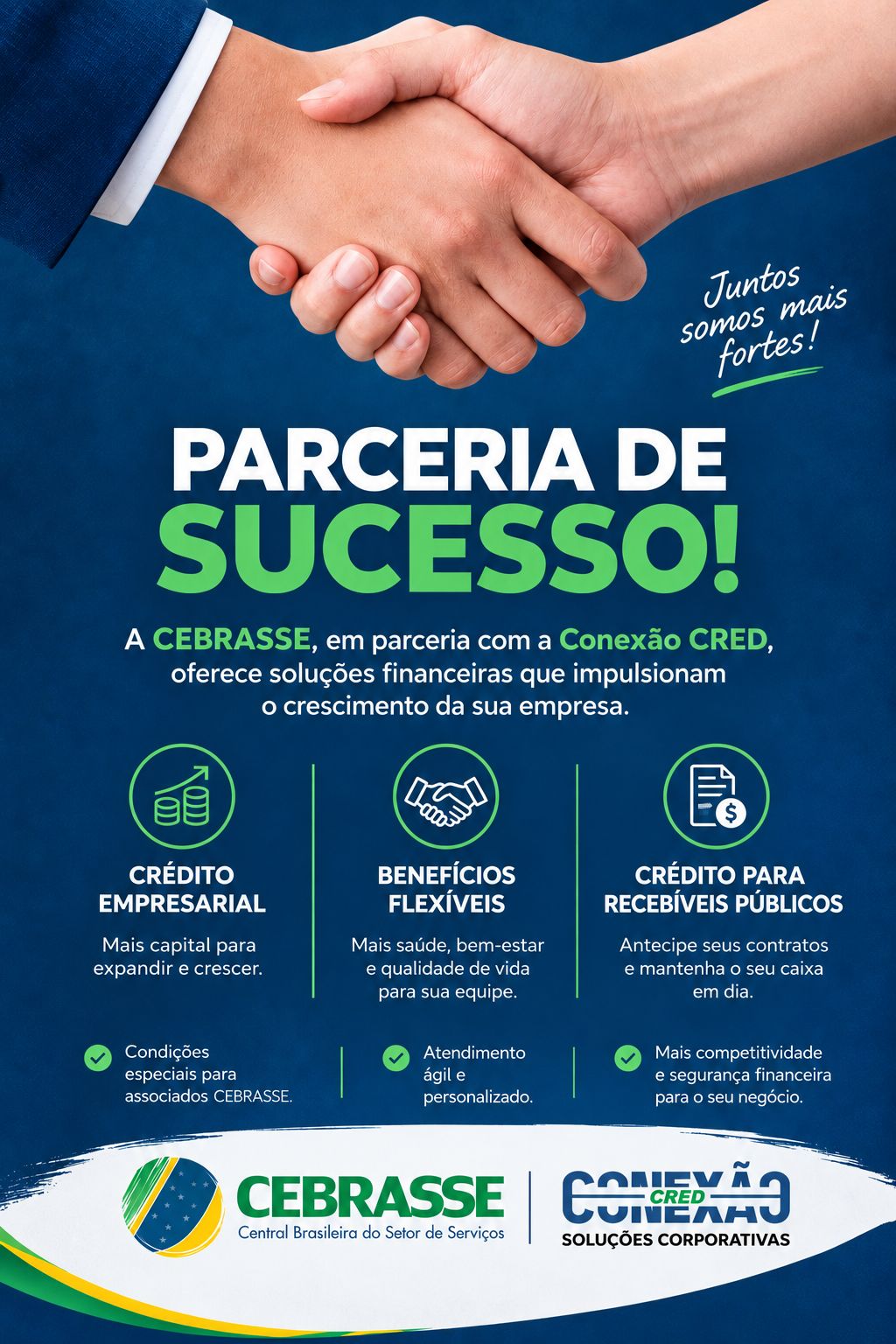 Parceria CEBRASSE e Conexão CRED