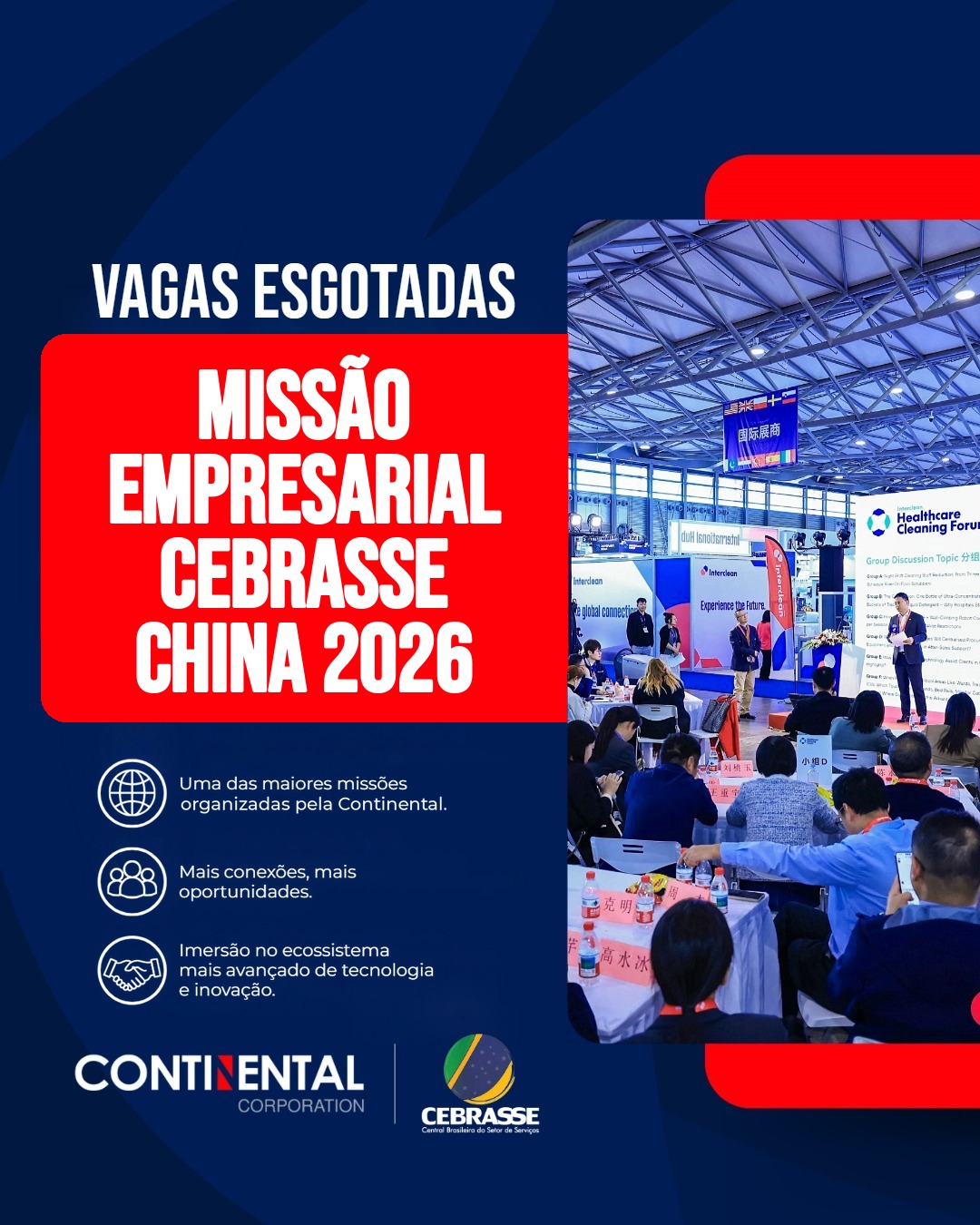 Missão Empresarial CEBRASSE China 2026 — Vagas Esgotadas